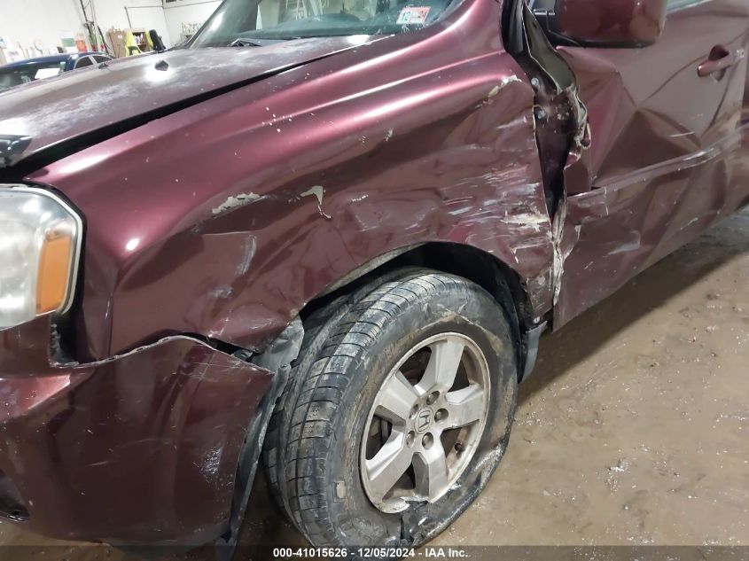 2010 Honda Pilot Ex-L VIN: 5FNYF4H60AB038098 Lot: 41015626