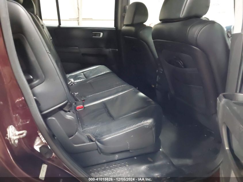 2010 Honda Pilot Ex-L VIN: 5FNYF4H60AB038098 Lot: 41015626