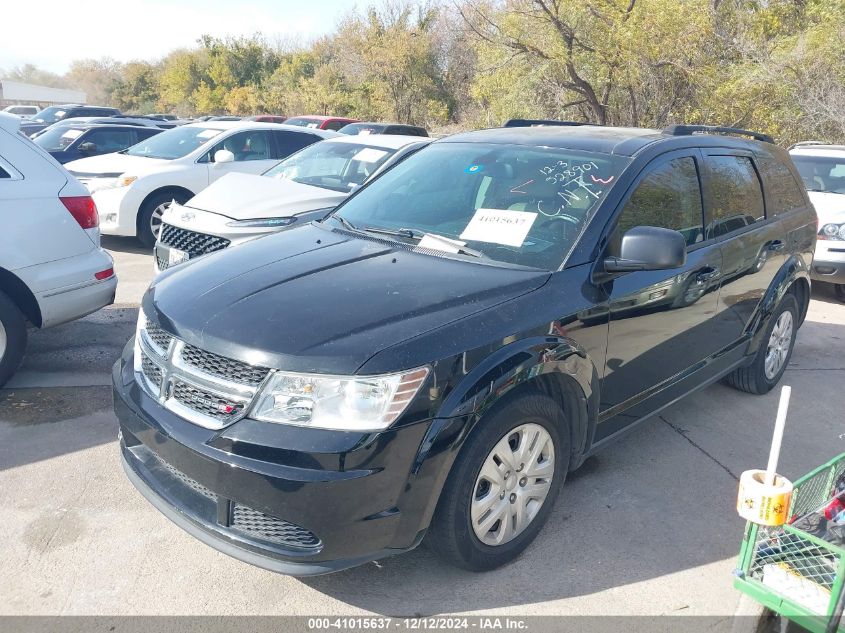 VIN 3C4PDCAB1JT528901 2018 Dodge Journey, SE no.2