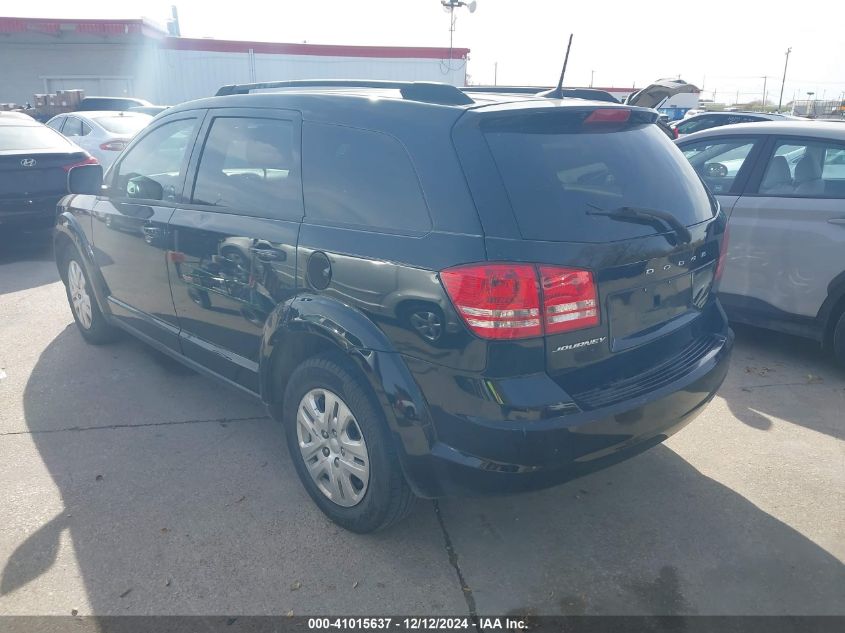 VIN 3C4PDCAB1JT528901 2018 Dodge Journey, SE no.3