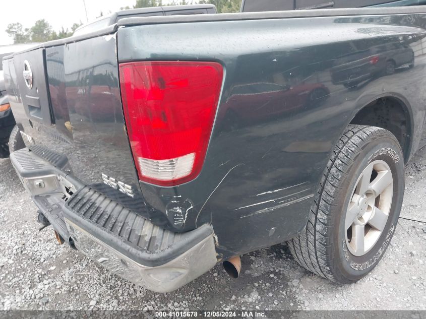 2005 Nissan Titan Se VIN: 1N6BA06A75N572583 Lot: 41015678