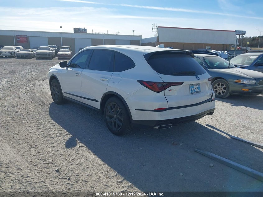 Vin: 5j8ye1h03pl011213, lot: 41505664, acura mdx a-spec 20233