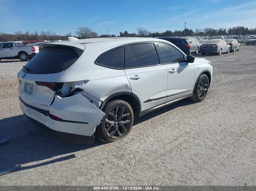 Vin: 5j8ye1h03pl011213, lot: 41505664, acura mdx a-spec 20234