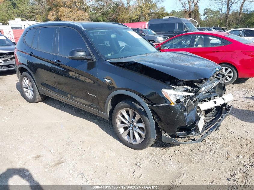 2017 BMW X3 XDRIVE28I - 5UXWX9C32H0W72667