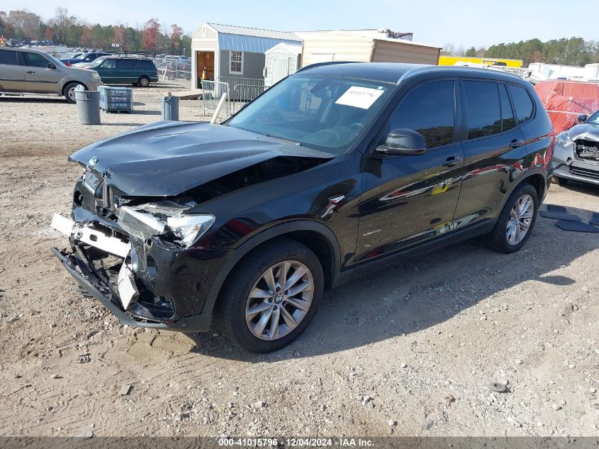 VIN 5UXWX9C32H0W72667 2017 BMW X3, Xdrive28I no.2