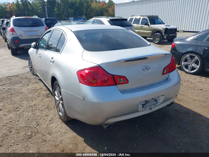 2007 INFINITI G35X VIN: JNKBV61F57M807292