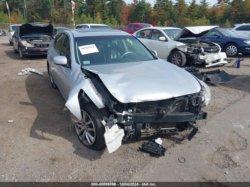 2007 INFINITI G35X VIN: JNKBV61F57M807292