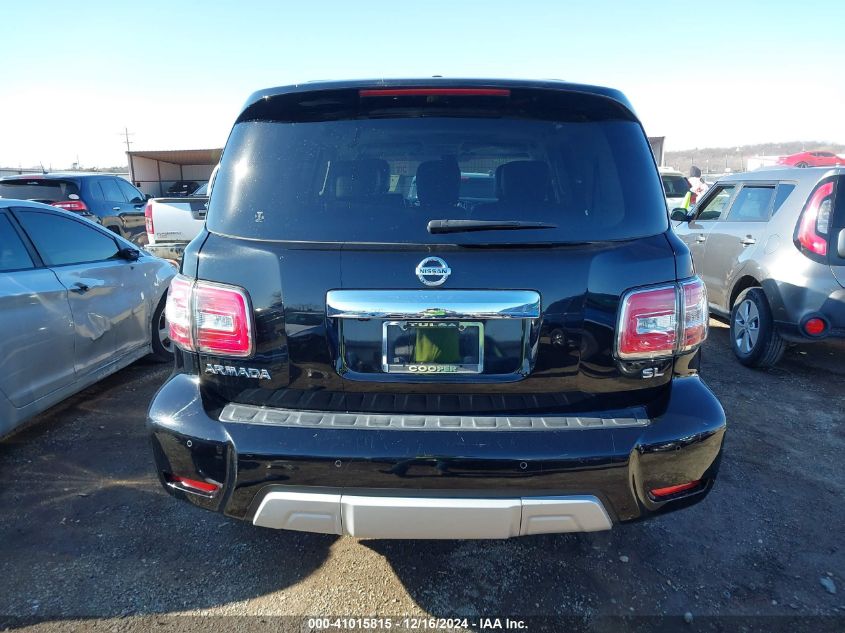 2017 Nissan Armada Sl VIN: JN8AY2ND6H9009947 Lot: 41015815