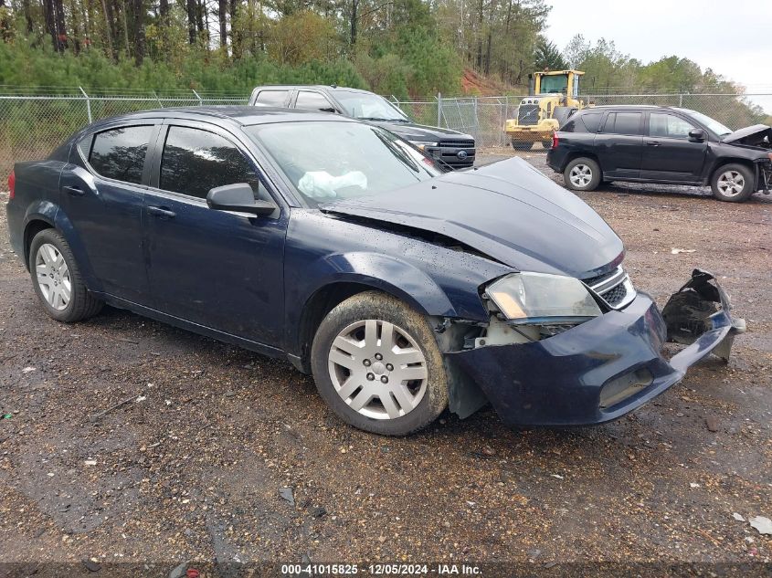 VIN 1C3CDZAB4EN154313 2014 Dodge Avenger, SE no.1