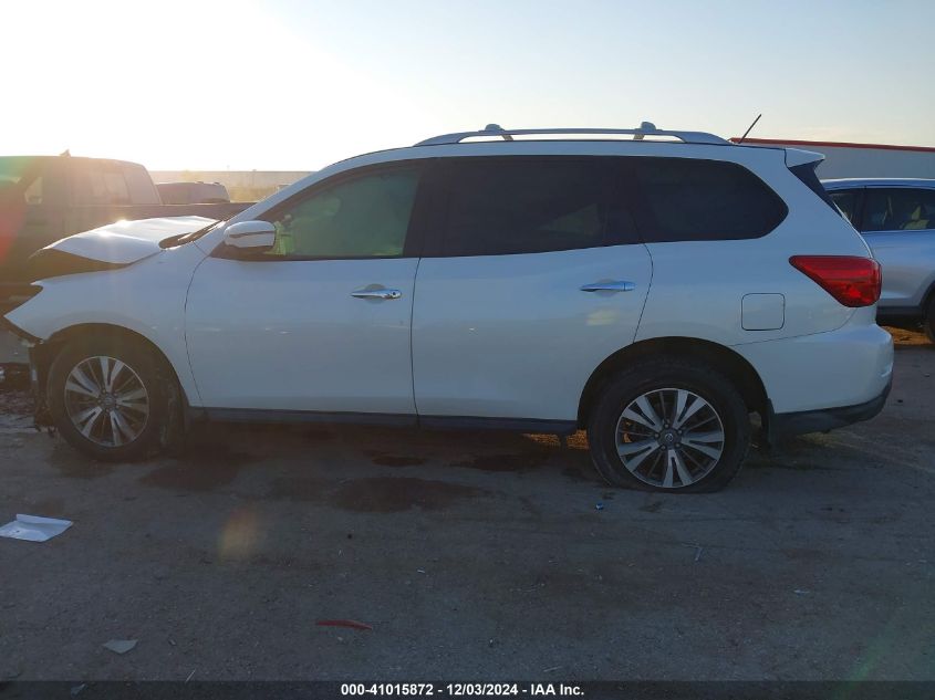 2017 Nissan Pathfinder Sl VIN: 5N1DR2MN1HC907225 Lot: 41015872