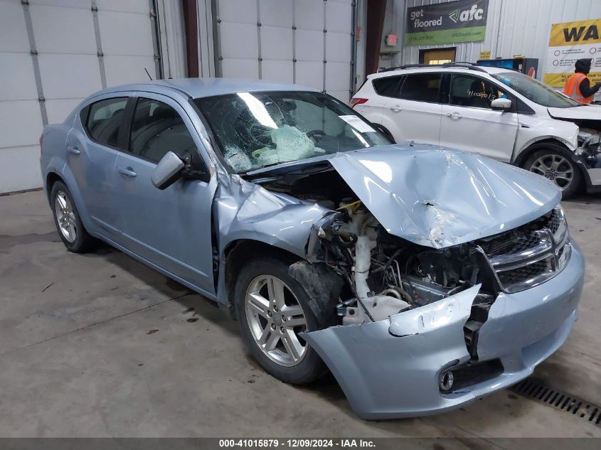 VIN 1C3CDZCB1DN637012 2013 DODGE AVENGER no.1