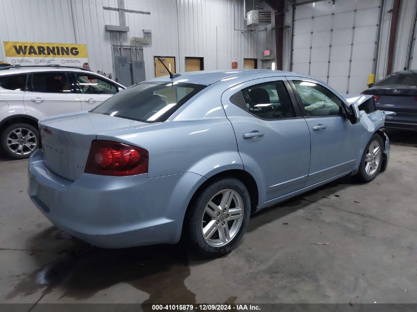 VIN 1C3CDZCB1DN637012 2013 DODGE AVENGER no.4