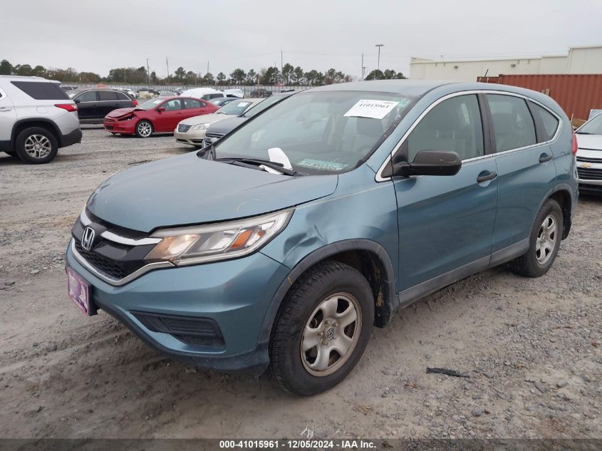 VIN 2HKRM3H33FH523889 2015 Honda CR-V, LX no.6