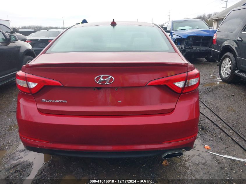 VIN 5NPE24AF8GH399845 2016 Hyundai Sonata no.16