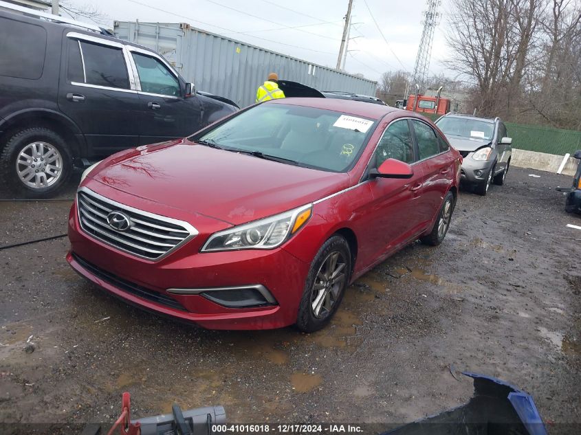 VIN 5NPE24AF8GH399845 2016 Hyundai Sonata no.2