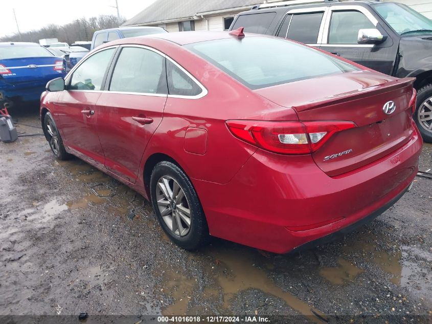 VIN 5NPE24AF8GH399845 2016 Hyundai Sonata no.3