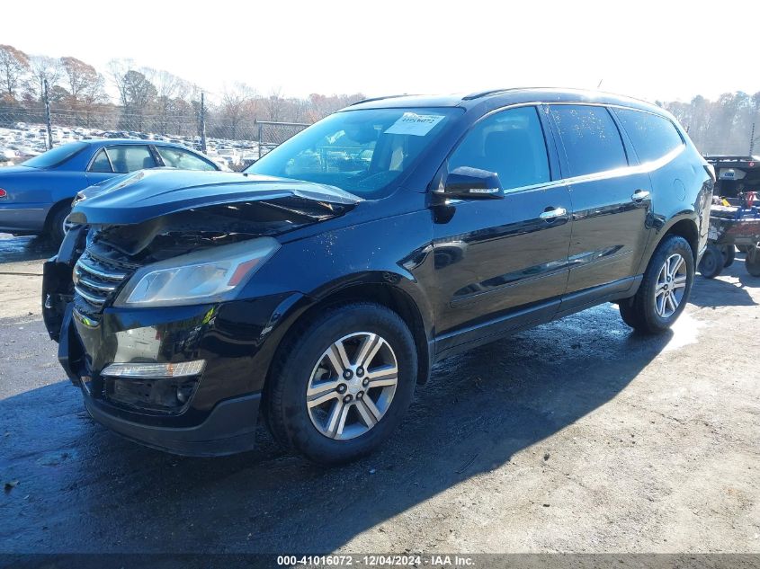 VIN 1GNKVGKD6GJ329753 2016 Chevrolet Traverse, 1LT no.2