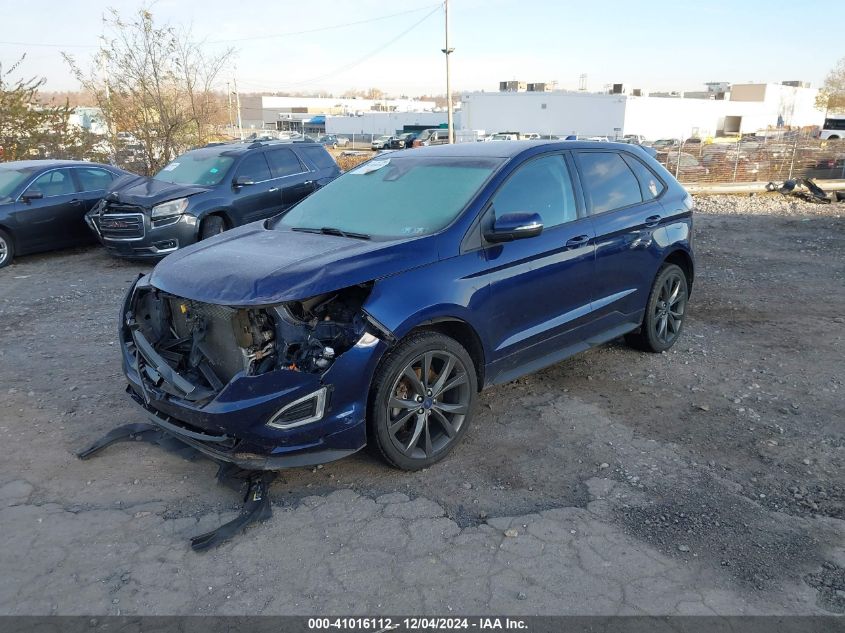 VIN 2FMPK4AP7GBB29529 2016 FORD EDGE no.2