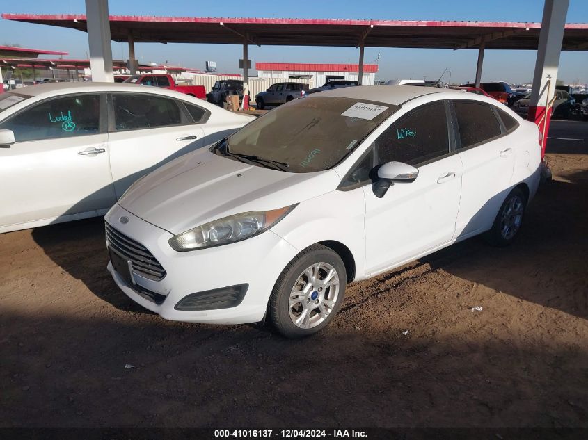 VIN 3FADP4BJ3FM102091 2015 Ford Fiesta, SE no.2