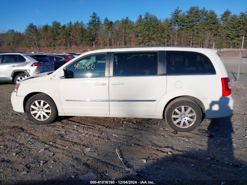 2013 Chrysler Town & Country Touring VIN: 2C4RC1BGXDR741797 Lot: 41016160