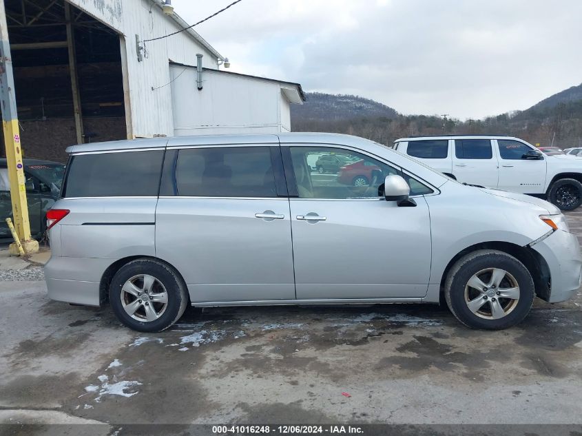 2015 Nissan Quest S/Sv/Sl/Platinum VIN: JN8AE2KP9F9127463 Lot: 41016248