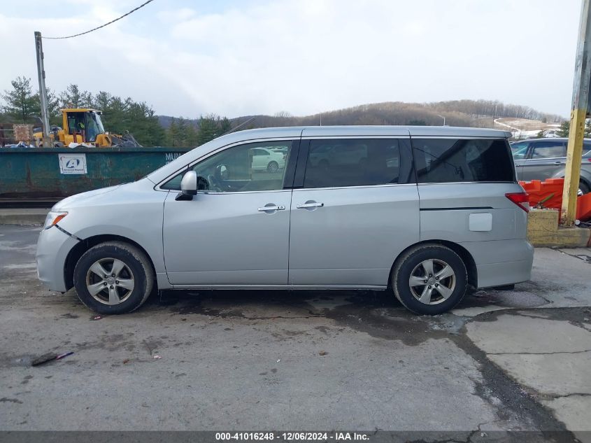 2015 Nissan Quest S/Sv/Sl/Platinum VIN: JN8AE2KP9F9127463 Lot: 41016248