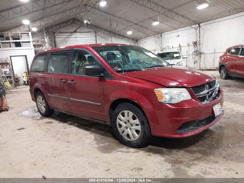 VIN 2C4RDGBG9ER130600 2014 DODGE GRAND CARAVAN no.1