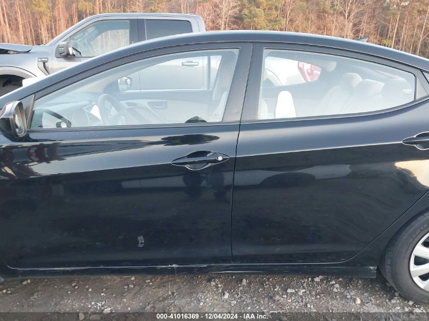 2016 HYUNDAI ELANTRA SE - KMHDH4AE6GU575486