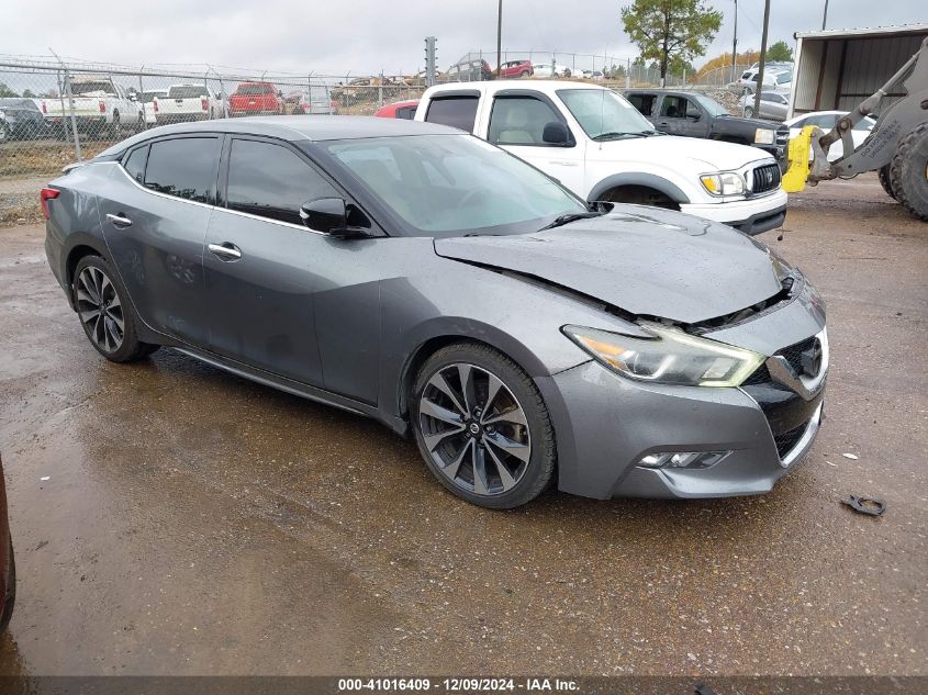 VIN 1N4AA6AP1GC417075 2016 Nissan Maxima, 3.5 SR no.1