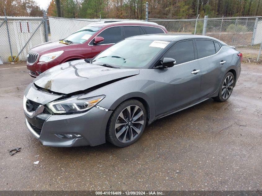 VIN 1N4AA6AP1GC417075 2016 Nissan Maxima, 3.5 SR no.2