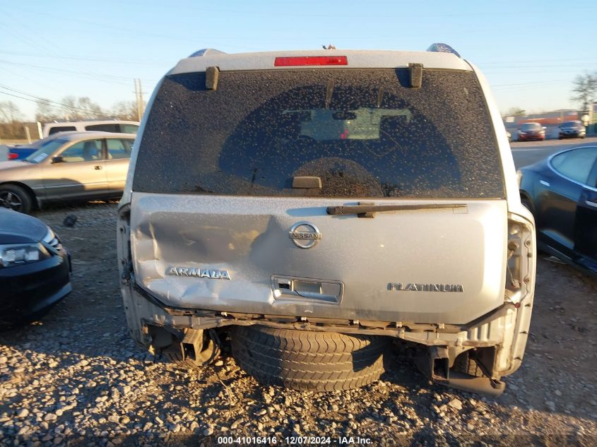 2010 Nissan Armada Platinum VIN: 5N1AA0NE8AN623937 Lot: 41016416