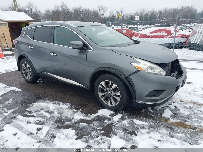 VIN 5N1AZ2MH0GN157459 2016 NISSAN MURANO no.1