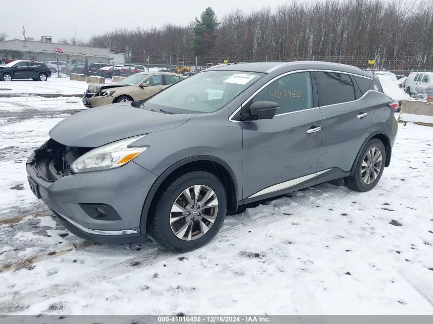 VIN 5N1AZ2MH0GN157459 2016 NISSAN MURANO no.2