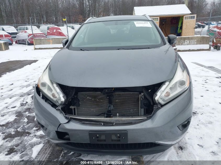 VIN 5N1AZ2MH0GN157459 2016 NISSAN MURANO no.6