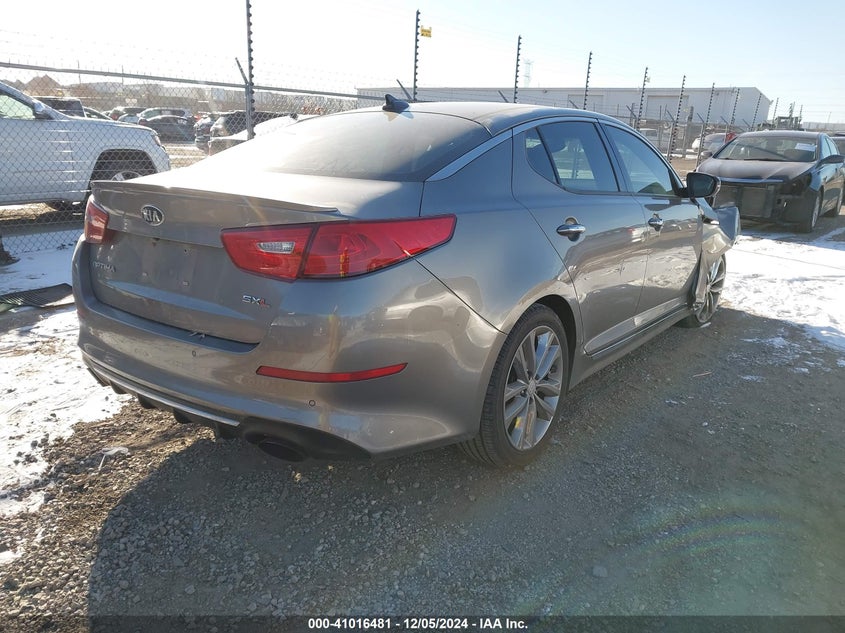 2015 KIA OPTIMA VIN: 5XXGR4A66FG457787