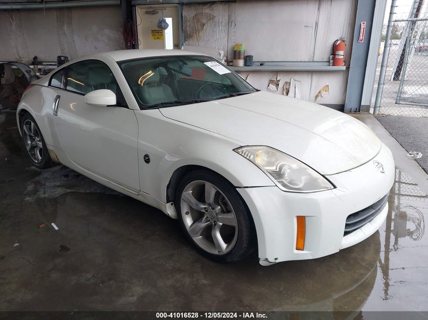 2006 NISSAN 350Z VIN: JN1AZ34D86M307042