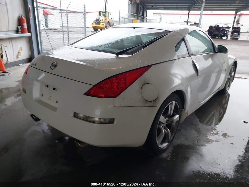 2006 NISSAN 350Z VIN: JN1AZ34D86M307042