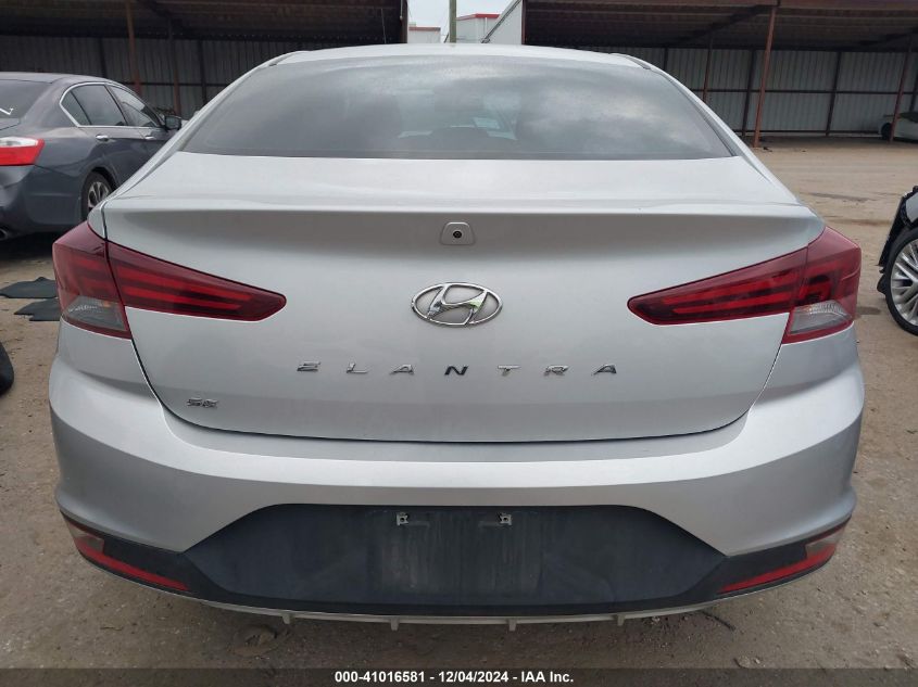 2019 Hyundai Elantra Se VIN: 5NPD74LF5KH486881 Lot: 41016581