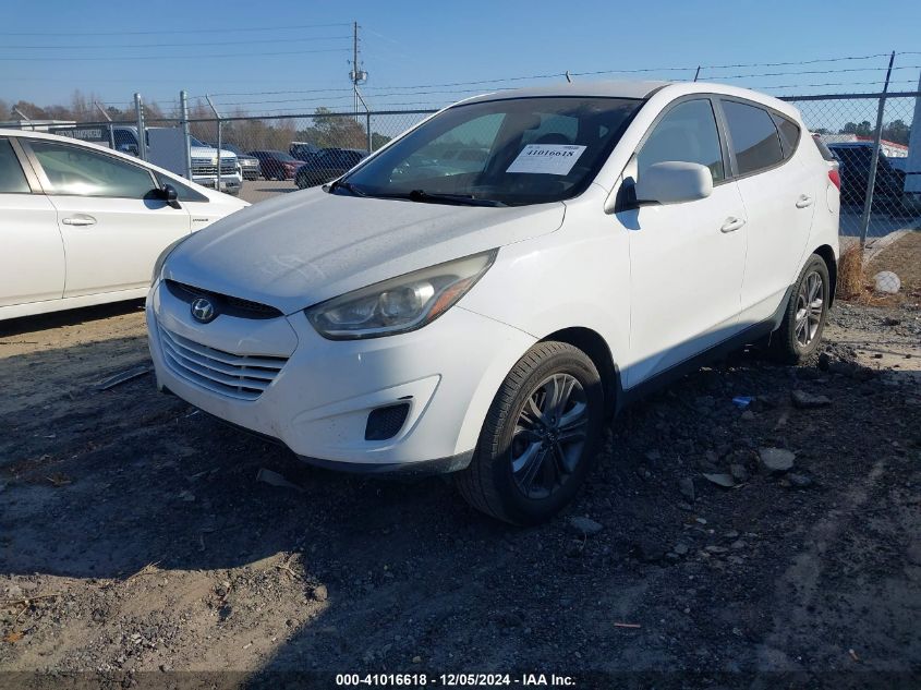 VIN KM8JT3AF0EU844129 2014 Hyundai Tucson, Gls no.2