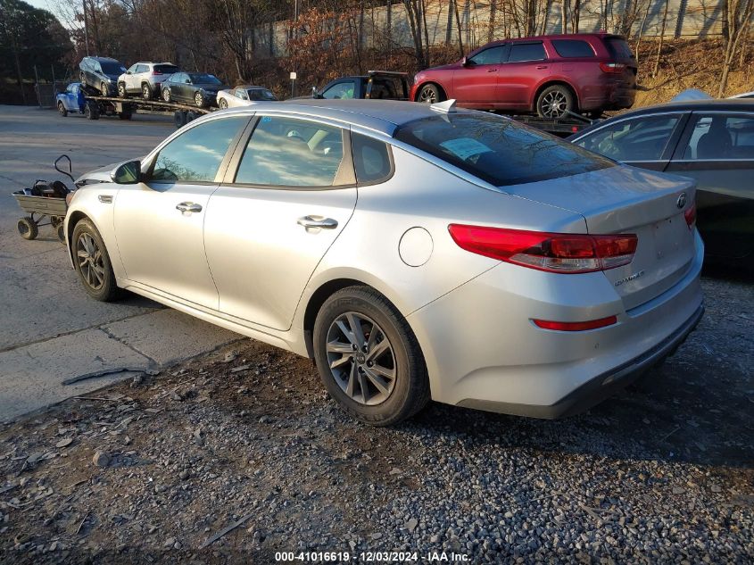 VIN 5XXGT4L35KG322587 2019 KIA OPTIMA no.3