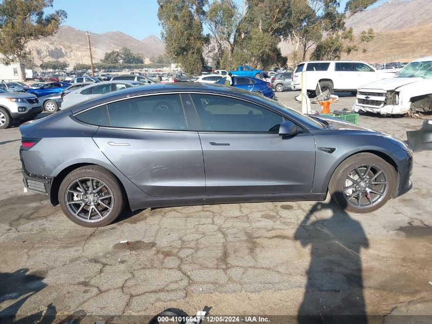 2023 Tesla Model 3 Rear-Wheel Drive VIN: 5YJ3E1EA3PF615109 Lot: 41016647