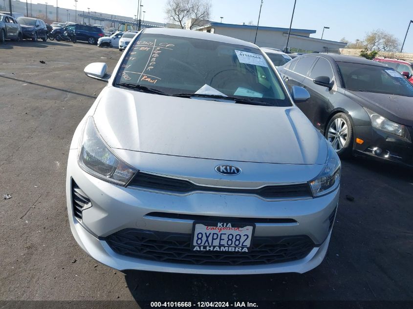 2021 Kia Rio Lx VIN: 3KPA24AD4ME414063 Lot: 41016668