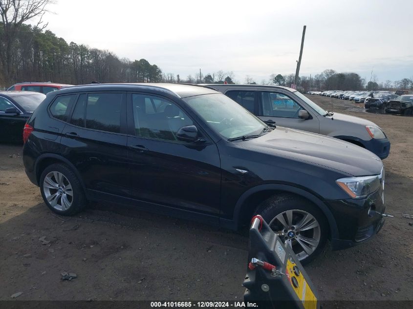 2015 BMW X3 XDRIVE28I - 5UXWX9C59F0D55194