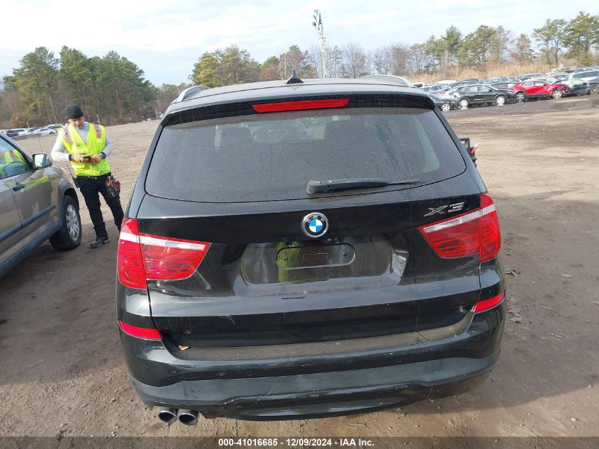 2015 BMW X3 XDRIVE28I - 5UXWX9C59F0D55194