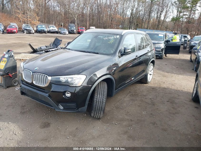 2015 BMW X3 XDRIVE28I - 5UXWX9C59F0D55194