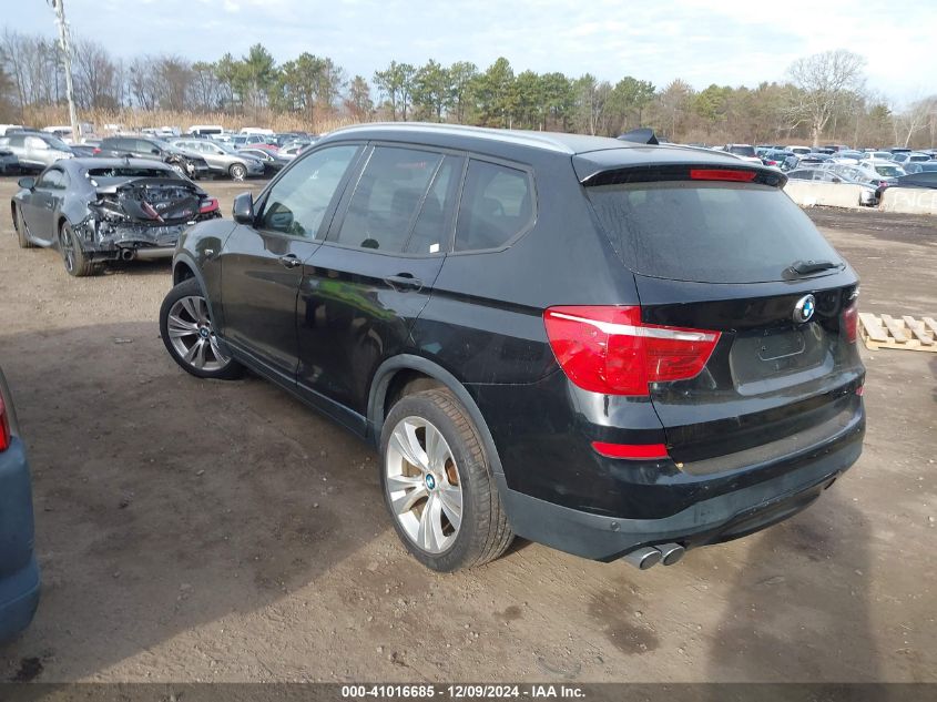 2015 BMW X3 XDRIVE28I - 5UXWX9C59F0D55194