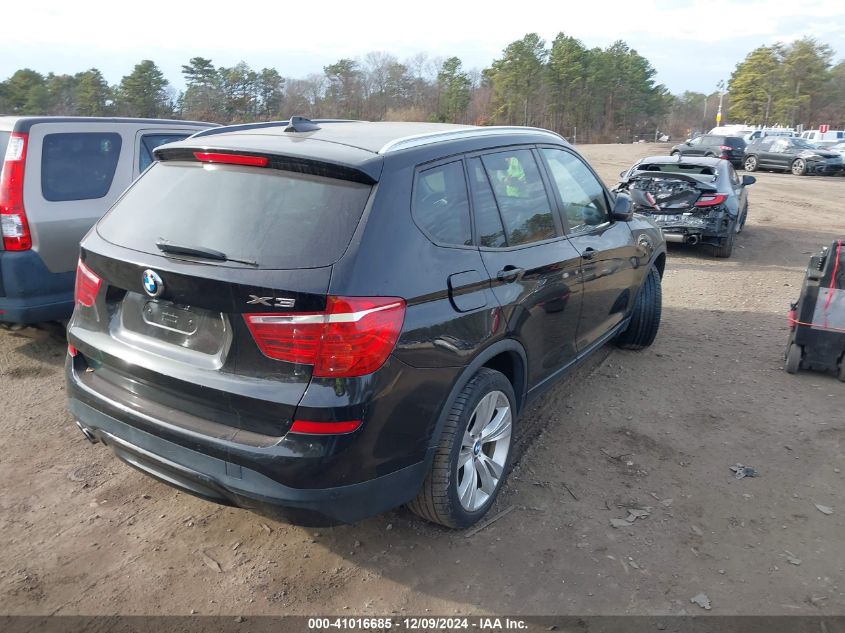 2015 BMW X3 XDRIVE28I - 5UXWX9C59F0D55194