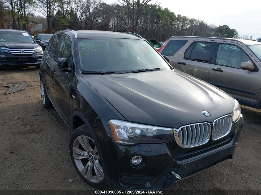 2015 BMW X3 XDRIVE28I - 5UXWX9C59F0D55194