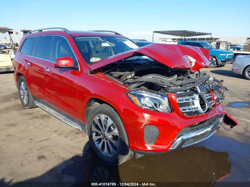 VIN 4JGDF6EE1KB240426 2019 Mercedes-Benz GLS 450, 4... no.1