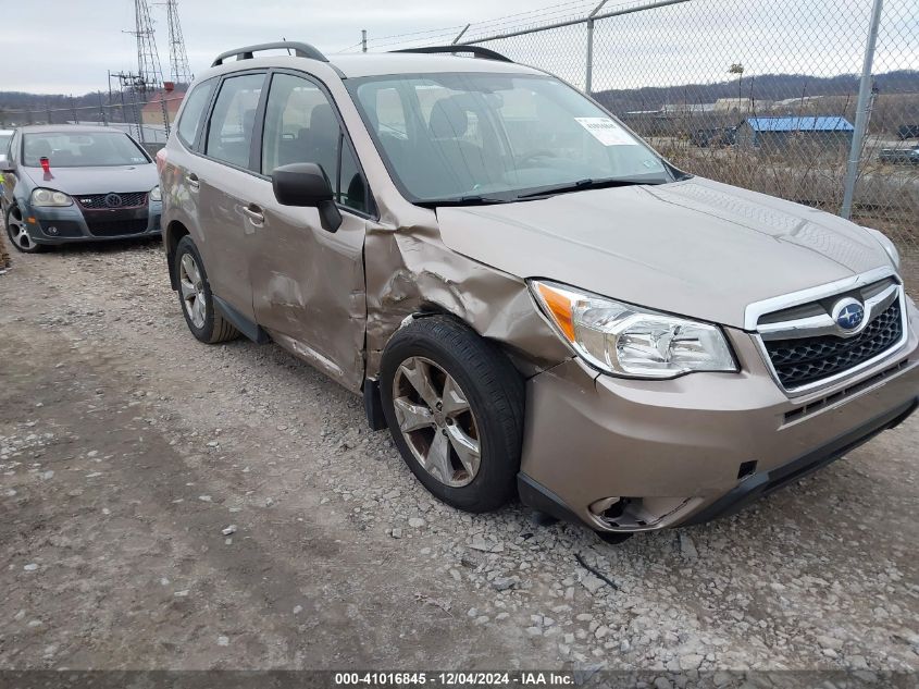 VIN JF2SJABCXFH598242 2015 Subaru Forester, 2.5I no.6